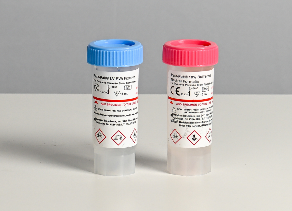 LV-PVA 10% Formalin Stool Transport Kit | Dual Fixatives for